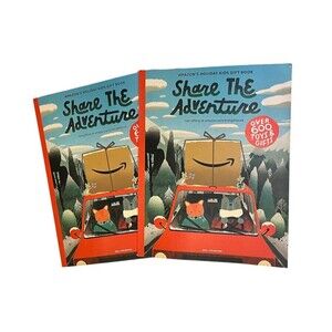Amazon Christmas Toy Book 2 PCS Holiday Kids Gift Books Share The Adventure 2022